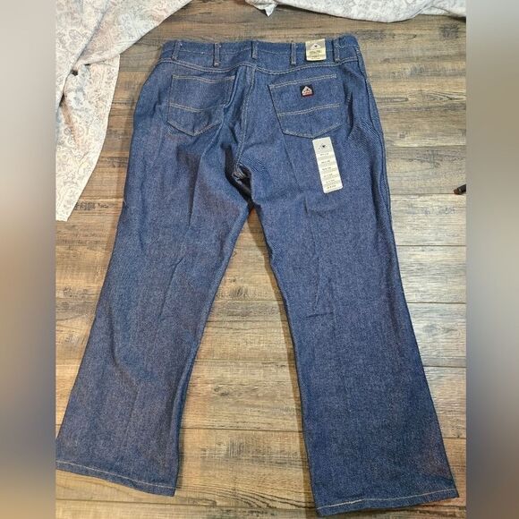 Nwt Bulwark FR Flame Resistant jeans pants men's 42 short hemmed 28.5" relaxed - Picture 2 of 13